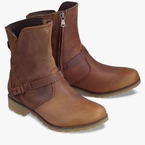 Teva Women De la vina Ankle Leather Boots shoes sz 6.5